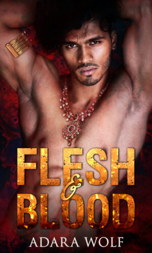 book cover of Flesh & Blood by Adara Wolf