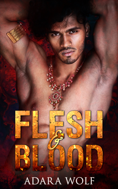 book cover of Flesh & Blood by Adara Wolf