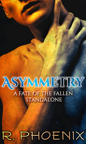 book cover of Asymmetry by R. Phoenix, a Fate of the Fallen standalone novella