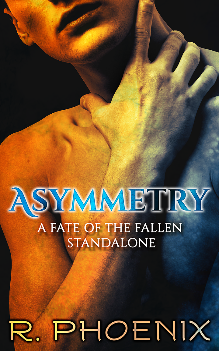 book cover of Asymmetry by R. Phoenix, a Fate of the Fallen standalone novella