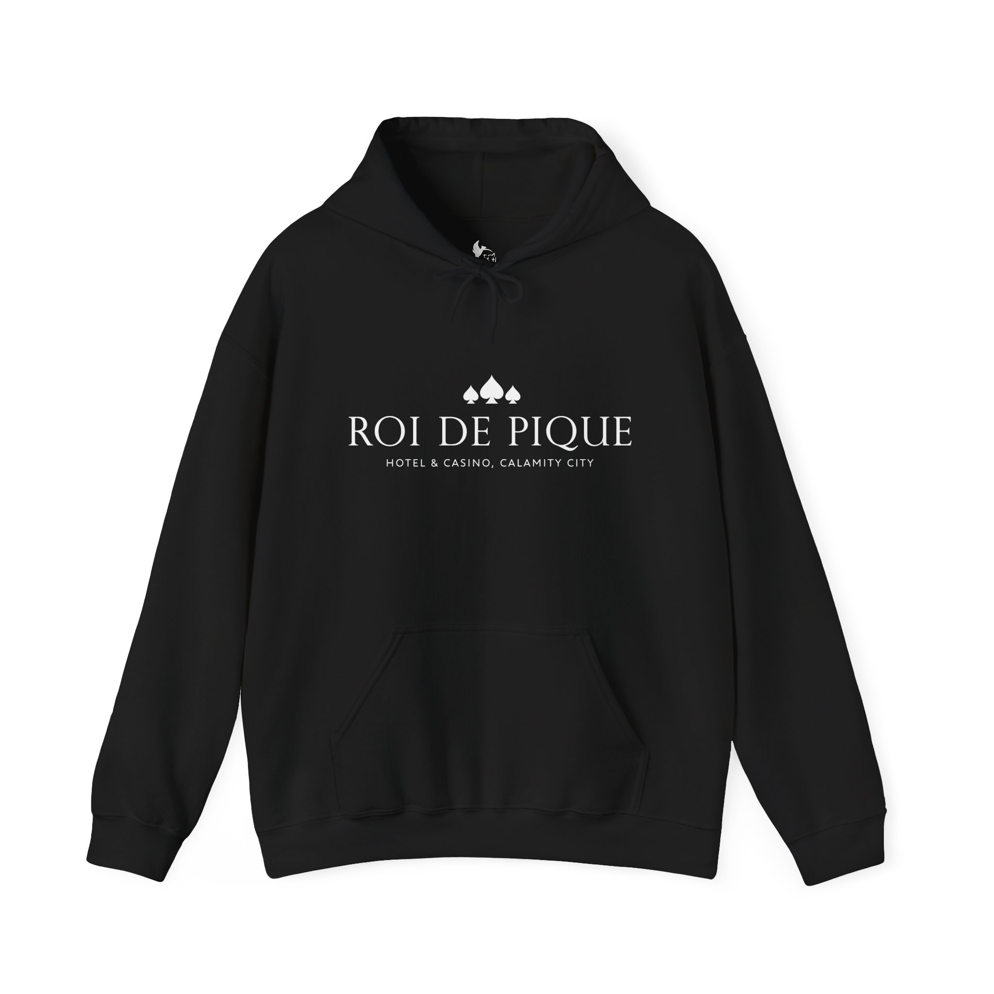 Roi de Pique hooded sweatshirt