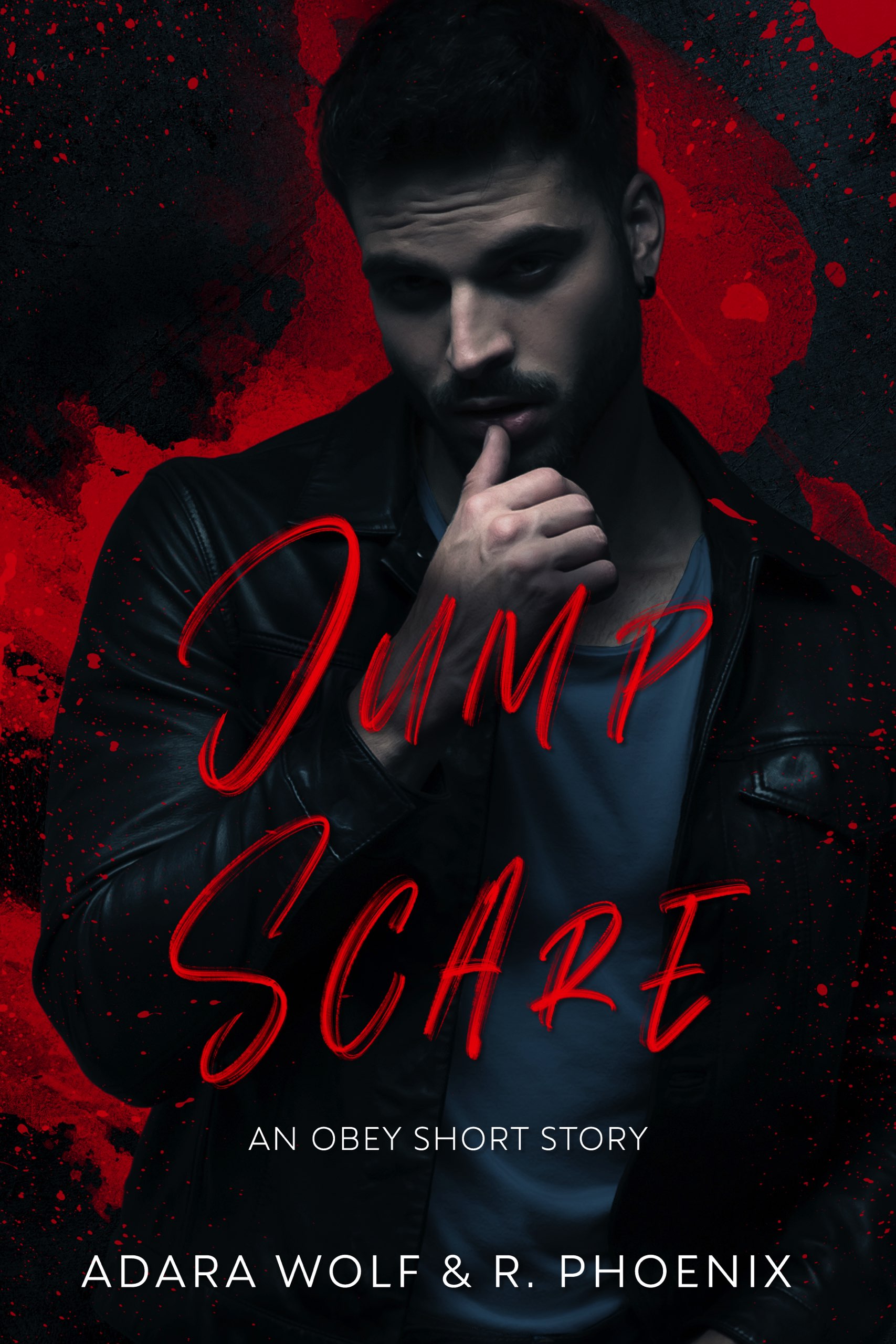 book cover of Jump Scare by Adara Wolf & R. Phoenix, an Obey Short Story