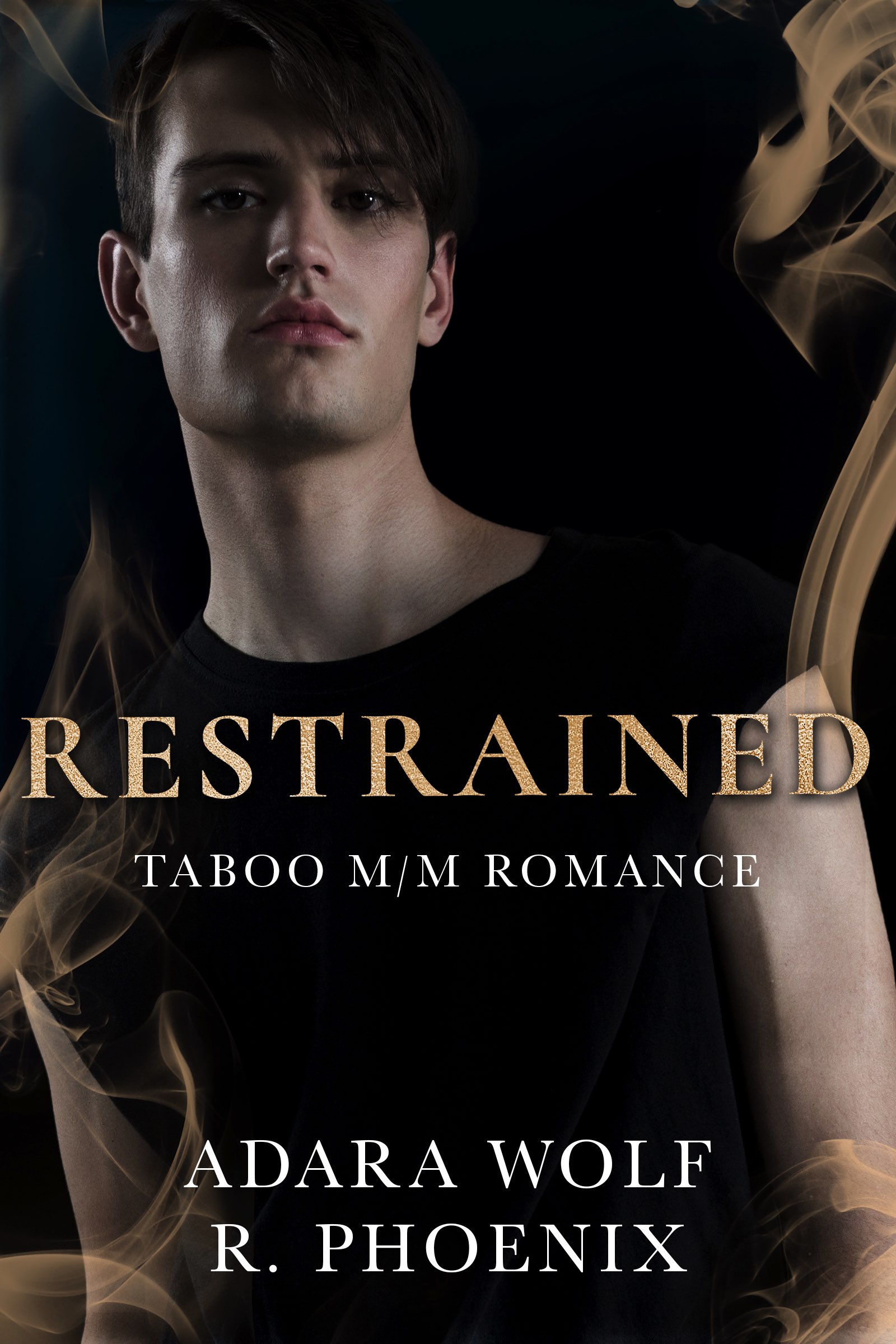 book cover of Restrained by Adara Wolf & R. Phoenix